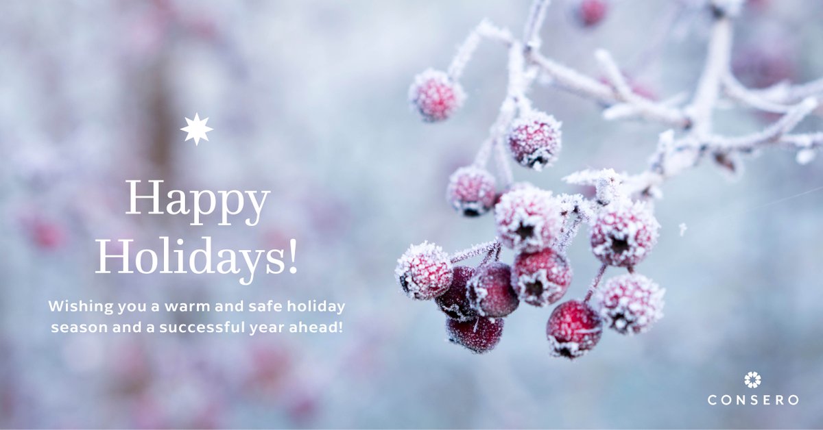 Consero (@conserogroup) on Twitter photo Wishing the Consero community a joyful holiday season filled with warmth, cheer, and cherished moments! Thank you for being a valued part of our journey. Happy Holidays from Consero! ✨ #HappyHolidays #SeasonsGreetings Wishing the Consero community a joyful holiday season filled with warmth, cheer, and cherished moments! Thank you for being a valued part of our journey. Happy Holidays from Consero! ✨ #HappyHolidays #SeasonsGreetings