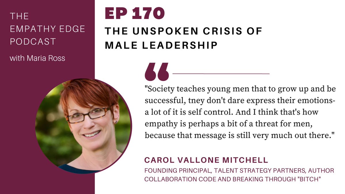 ICYMI: Empathy is a foundation for collaborative leadership. Acquiescence, submission, and people-pleasing are not empathy. Gain some hopeful insights on The Unspoken Crisis of Male Leadership bit.ly/45Lz8c7 #Empathy #MaleLeadership