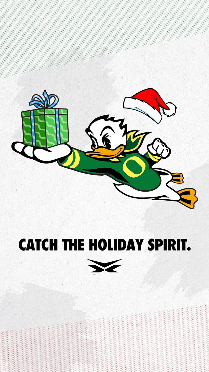 From our family to yours, Happy Holidays! 🎄🦆 #GoDucks