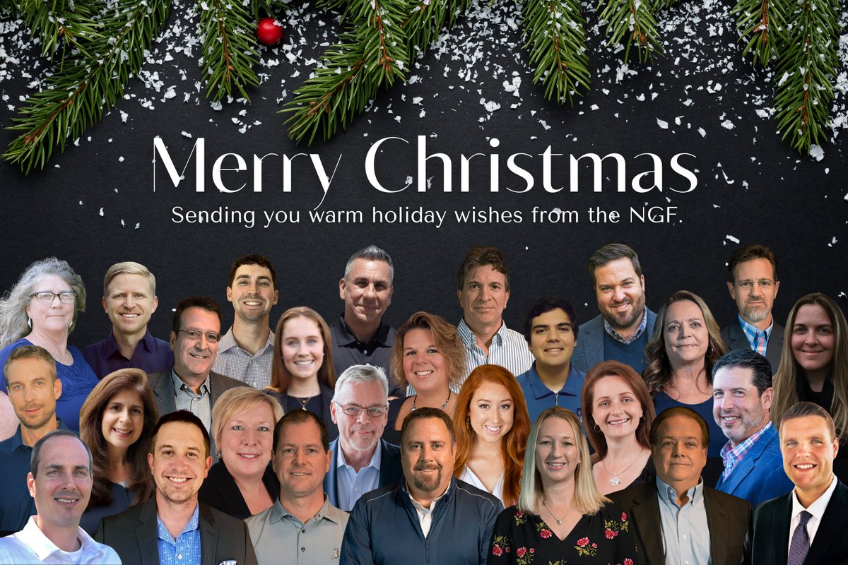 Wishing you a very Merry Christmas from the NGF! ⛳🎄

#merrychristmas #happyholidays #NGF