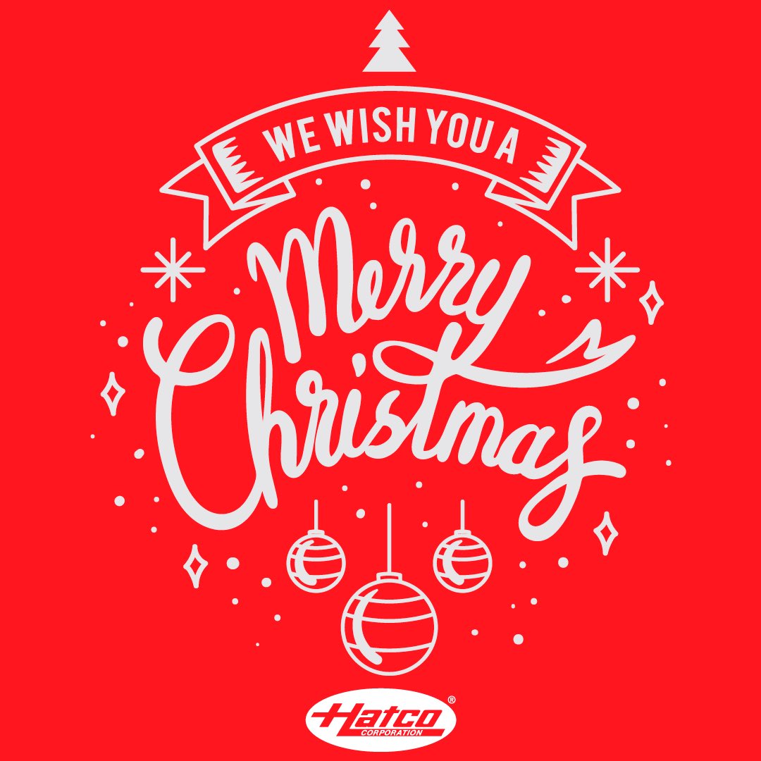 HatcoCorp's tweet photo. It’s the most wonderful time of the year!

From our Hatco family to you &amp; yours, we are sending you all holiday cheer and wishing you a very merry Christmas! 🎄❄️🎅🏼 https://t.co/lGMXboHHN5