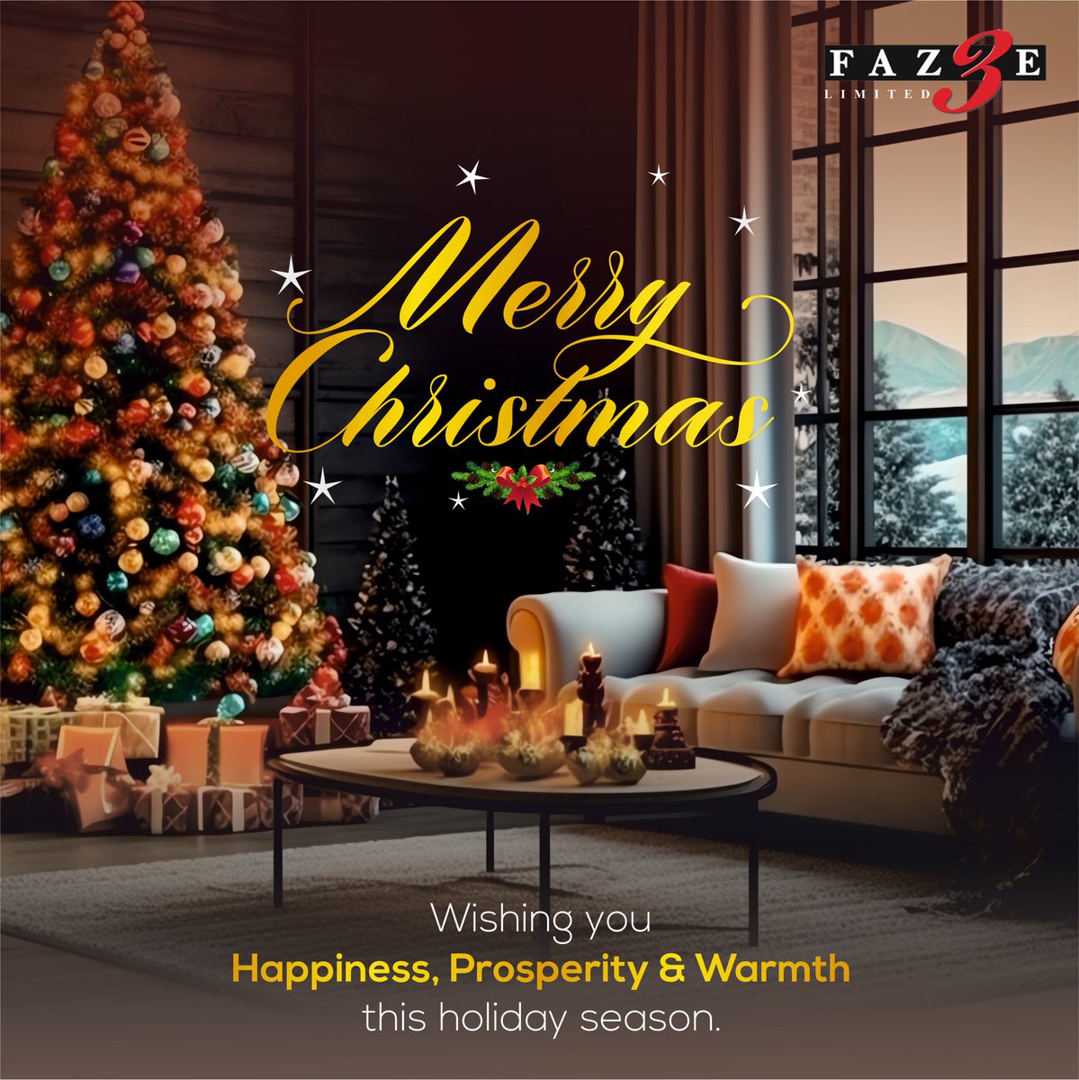 Season’s weavings! Wrap your home in the warmth of Faze Three’s legacy & quality. Wishing you a holiday season stitched with joy, peace & love. 

#MerryChristmas to you & your family!🎄✨

 #FazeThree #Christmas #Christmas2023 #hometextiles