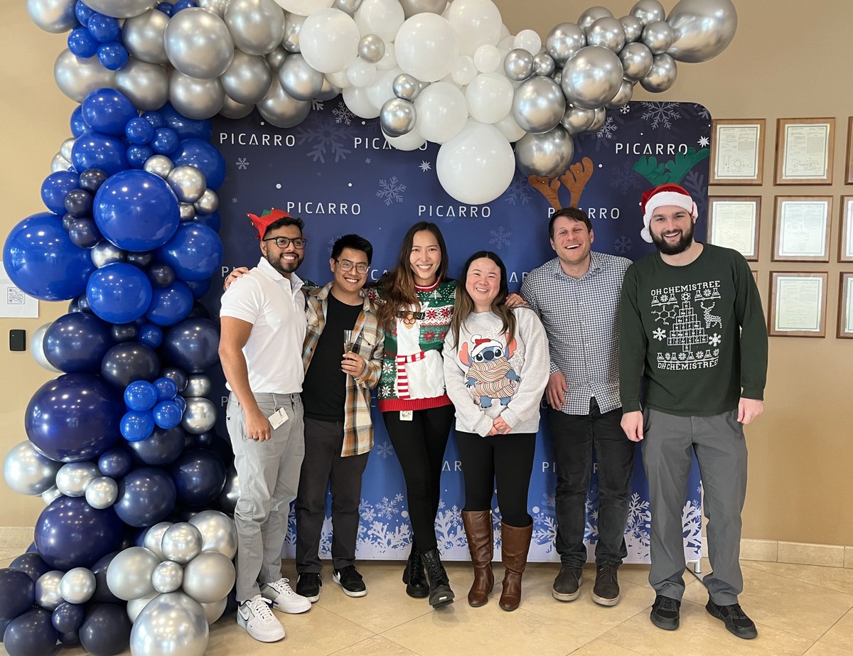 Picarro's tweet photo. 'Tis the season of joy at Picarro! We all had a wonderful time at our company holiday party. A big shoutout to our incredible staff – your hard work and dedication made this a great year. Wishing everyone a happy holidays!
#Picarro #HolidayParty #TeamAppreciation https://t.co/VAoSD7d52H