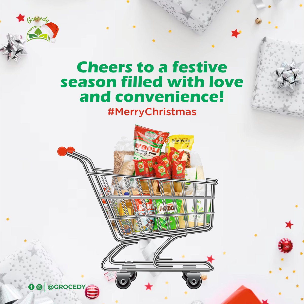 grocedy's tweet photo. Merry Christmas from all of us at Grocedy.
#christmas #grocedy https://t.co/3Su0p61cVE