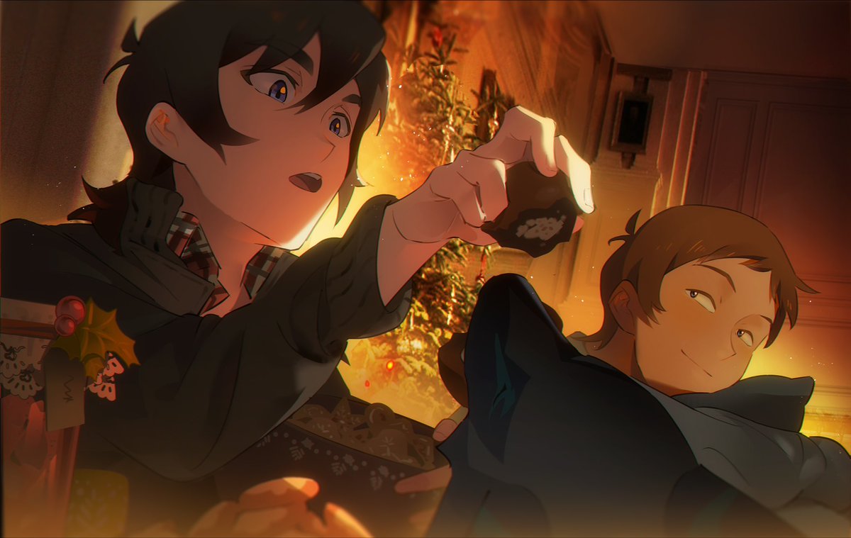 SourTail123's tweet photo. #klance 🎄2023 https://t.co/m2JSTBxEQ6