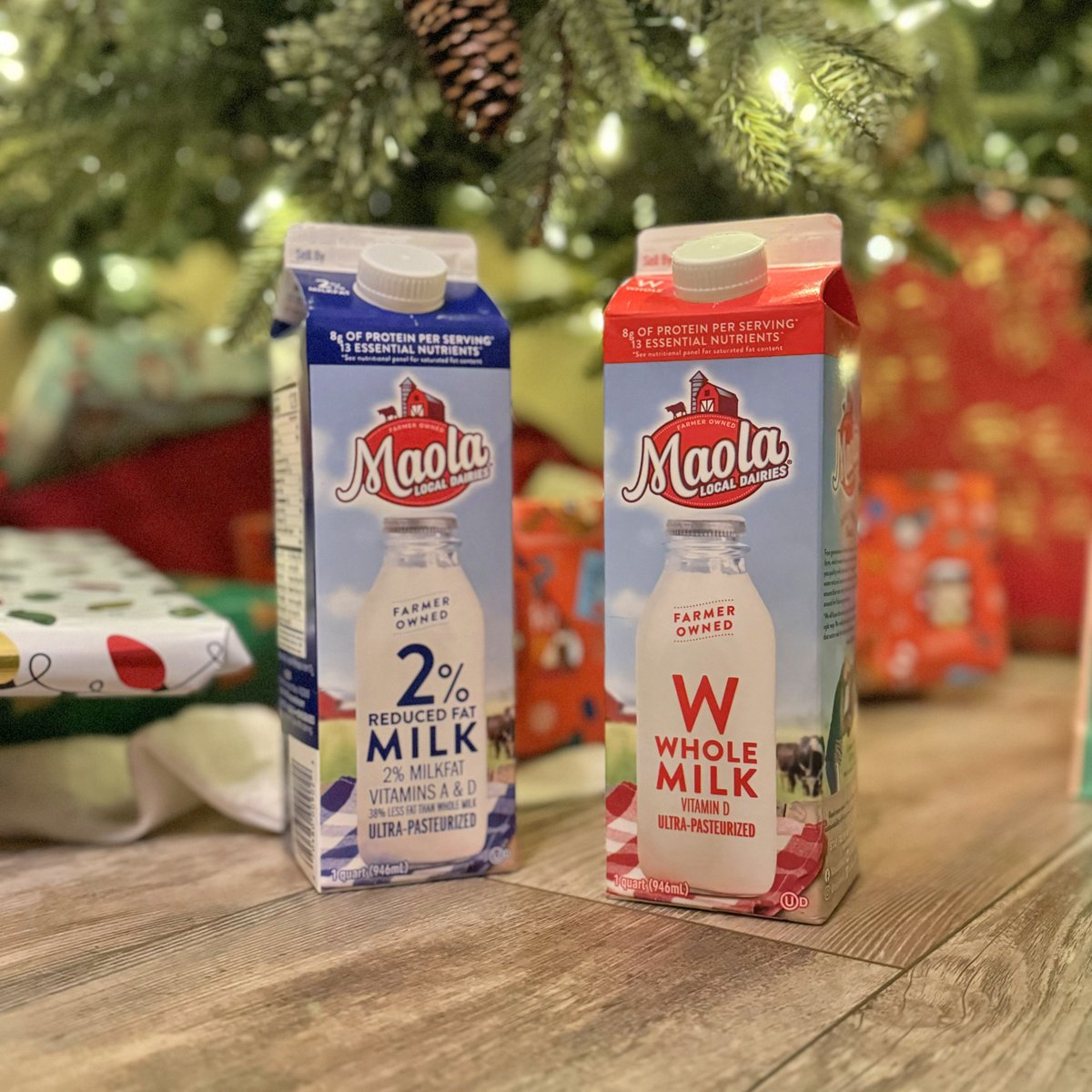 We hope you found some Maola under your tree today!

From all of our dairy farming families to your family, we wish you a Merry Christmas!

#Christmas #Milk #Holidays