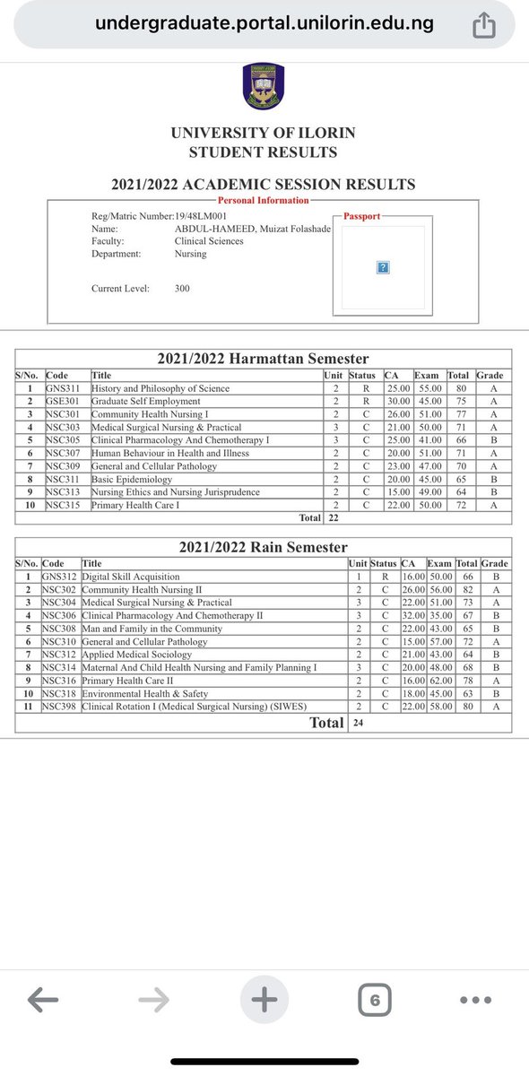 MuizatAbdul's tweet image. I am a 400-level student of the Department of Nursing, currently with a CGPA of 4;45, from the University of Ilorin, Ilorin, Nigeria.

Sir, buy me a laptop, it will make a meaningful impact on my academics.

Thank you, sir @OgbeniDipo