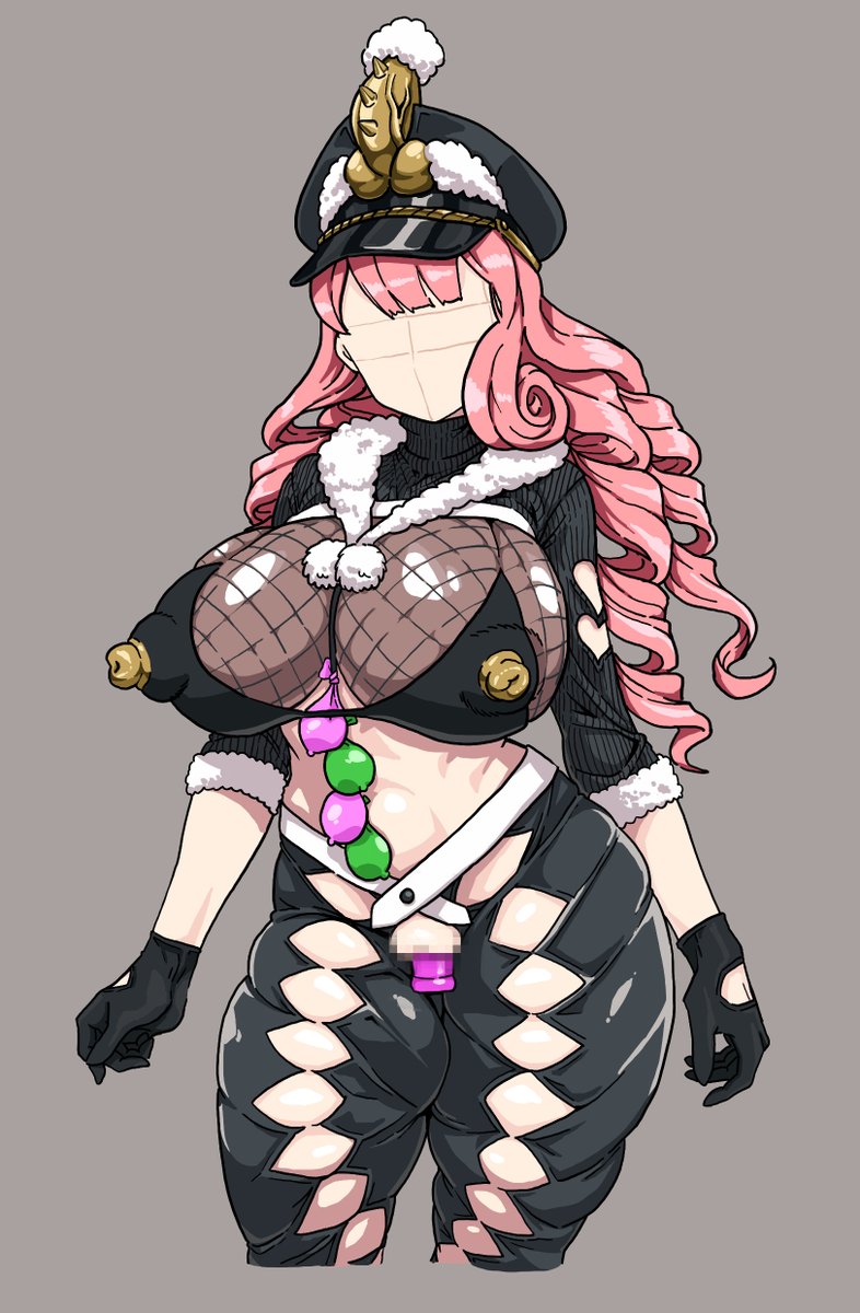 エロコス
-サンタガール-

黒ブラVer と 黒サンタVer 