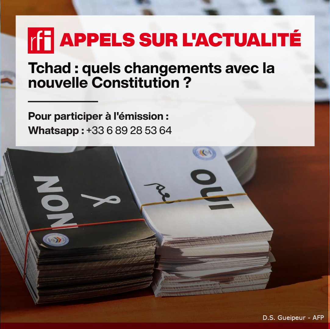 Appels sur l'actualité - RFI tweet media
