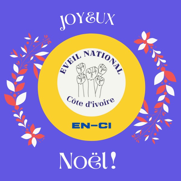 EveilNationa_CI's tweet photo. L'ÉVEIL NATIONAL-CI souhaite à tous et toutes une merveilleuse et joyeuse fête de #Noël.
Puisse la magie de Noël illumine notre vie.

#ENCIFÊTENOËL🎀🎄🎅 https://t.co/tT4uAoyGEQ