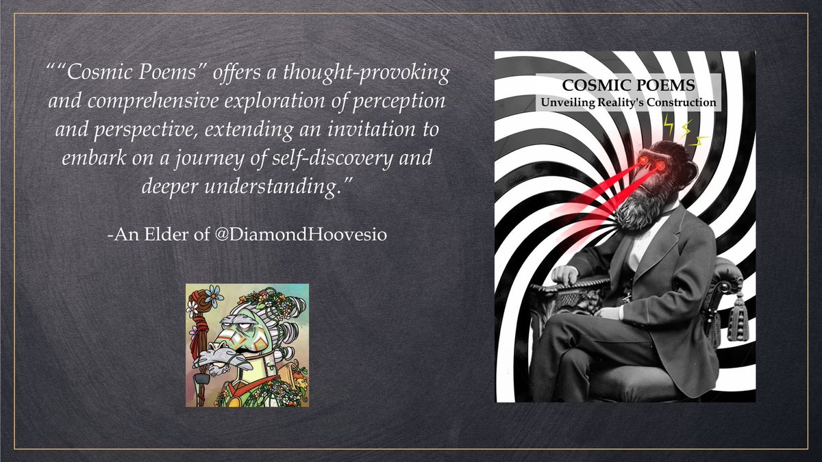 sfumato44's tweet photo. Time to showcase the wonderful people that have been part of the ‘Cosmic poems’ journey 🤩 Here’s a comment by the great @DiamondHoovesio 😵‍💫🚀

Mark the date! #CosmicPoems mint will take place on the 3rd of January with @book_io ✨

@the_ape_society #NFTs #CNFTs https://t.co/CZu746PhRY