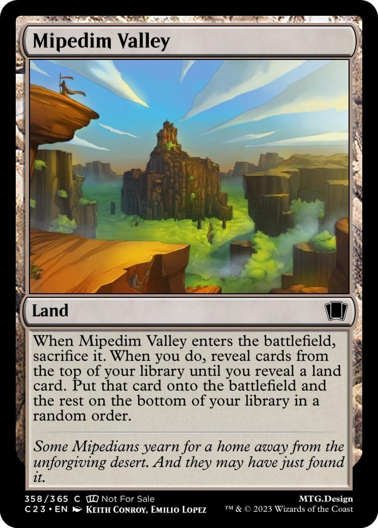 ChaoticADay's tweet photo. Merry Christmas, everyone! Pretty simple card today, it was inspired by Hunters Perimeter, but I found much cleaner art of a different Mipedian location. Hope you like it! #chaotic #mtg https://t.co/BzexcHDpTh