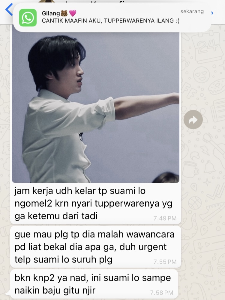 kisaenh's tweet photo. Tupperware

haechan few tweets au https://t.co/KcFW3sfXAk