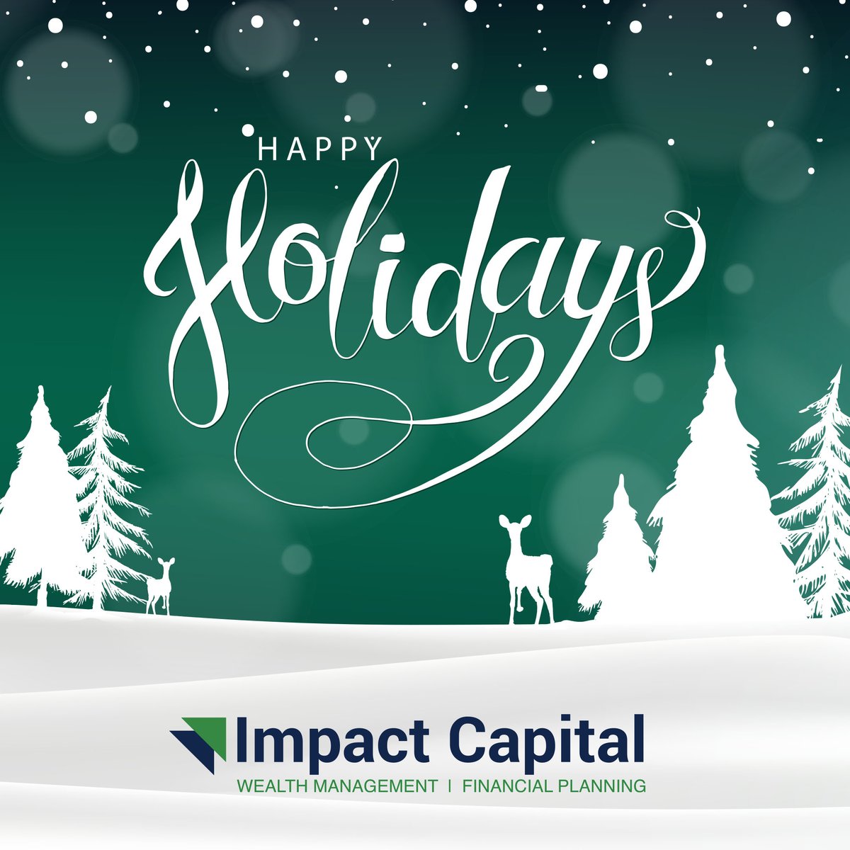 impactcapllc's tweet photo. Season's Greetings from all of us at @impactcapllc! We wish you a peaceful and festive holiday season. https://t.co/BlRO80S0Jd
