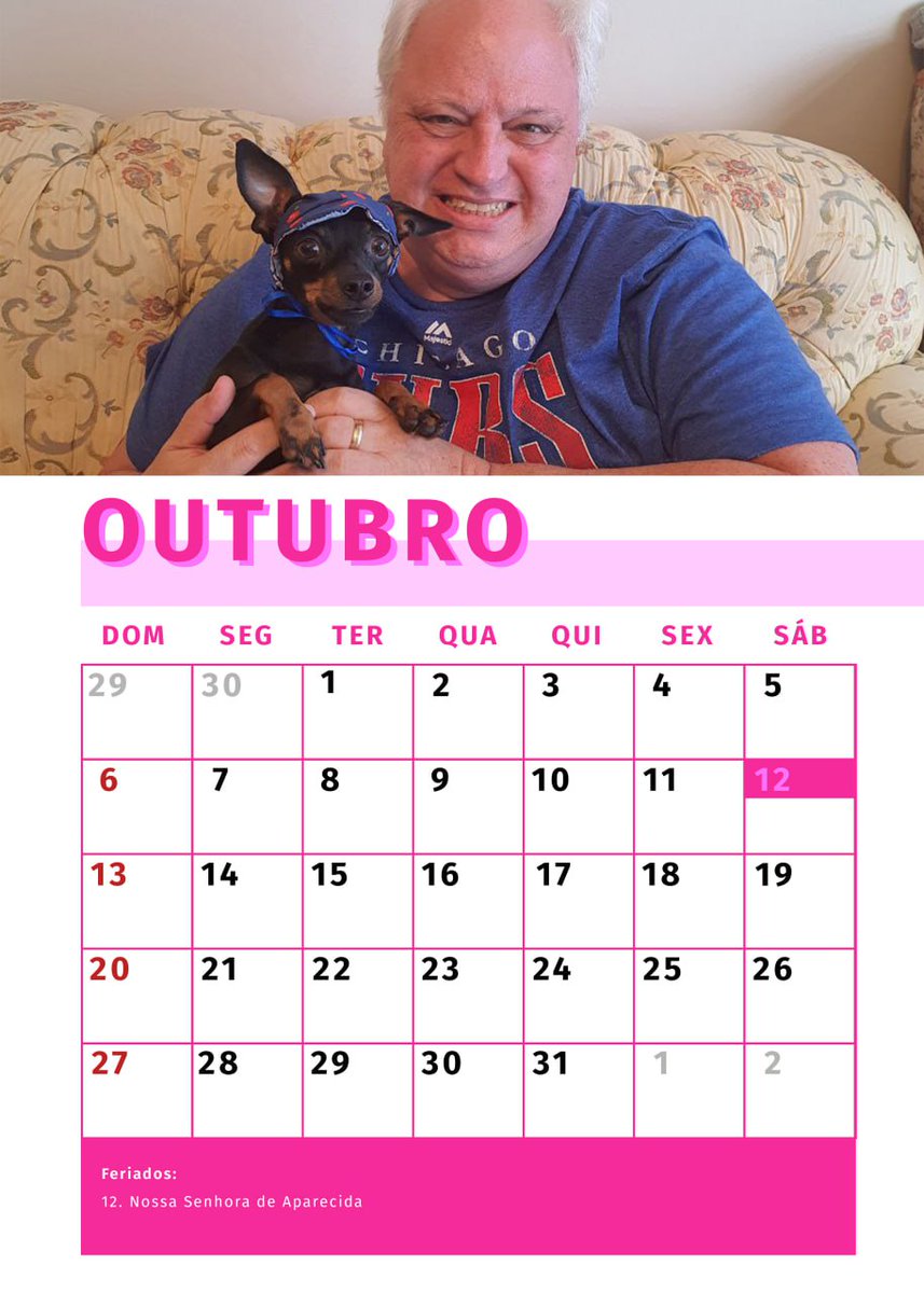 danifranck's tweet photo. Fiz um calendario de presente de natal pro meu pai com fotos da cachorrinha favorita dele e ele chorou qnd viu ❤️🥺 https://t.co/A9o7zwfiNf