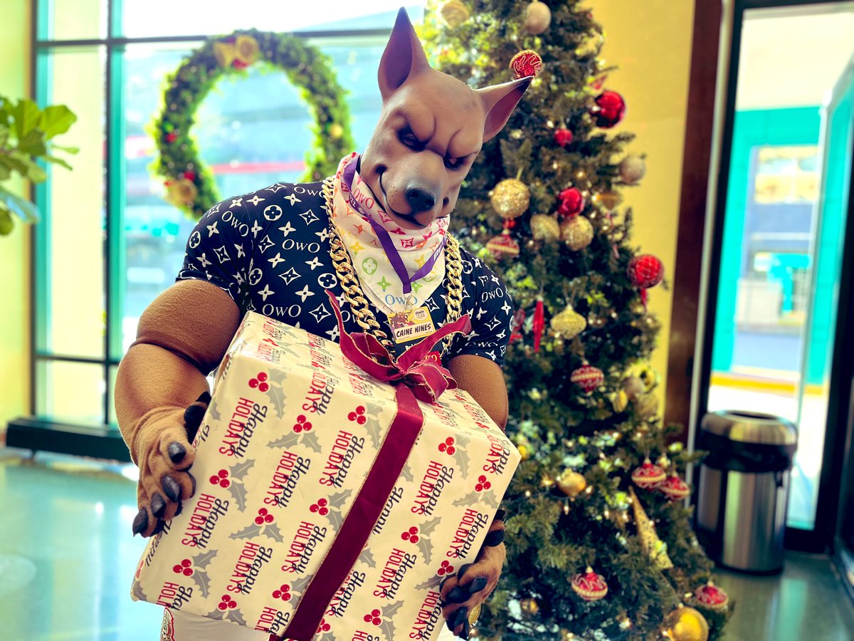 Merry Christmas!

What do you think I got you for Christmas?

It's pretty big...

#furry #furries #fursuit #fursuits #fursuiter #fursuiting #FursuitEveryday #furrycommunity #furryfandom #dog #pup #xolo #mff #furfest #furfest22 #furfest2022 #Chicago #Christmas #SeasonGreetings