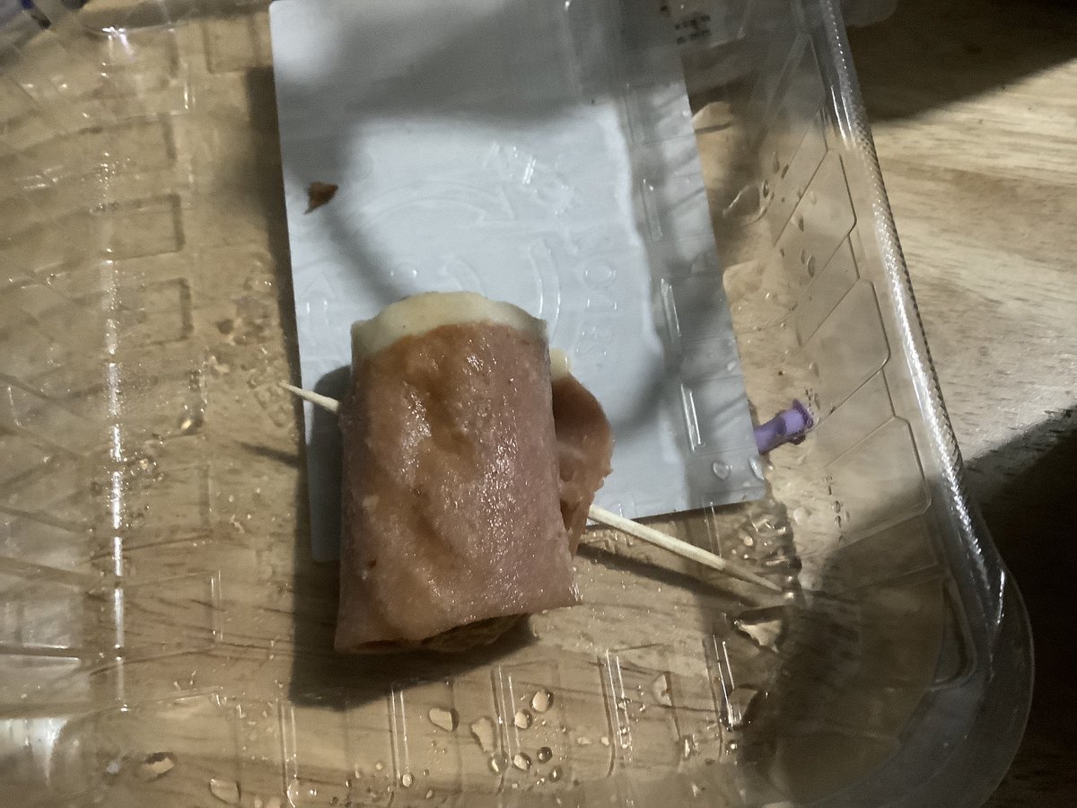 SignerOfStars's tweet image. Home made vegetarian (plant based) pigs in blankets. So simple yet so good.