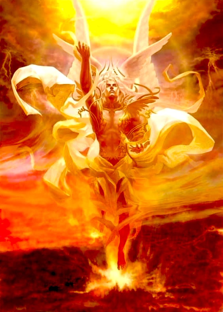 AbiffArte's tweet photo. "☀️ Descubre el fascinante mito del Dios Solar, presente en diversas culturas alrededor del mundo. Desde Ra en Egipto hasta Helios en Grecia, estas deidades simbolizan el poder y la vitalidad del sol en mitologías antiguas. #DiosSolar #Mitología" https://t.co/SNx7B6cYcp