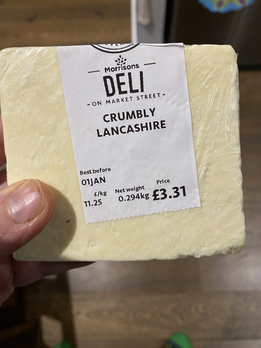 Should I be worried about this one <a href="/Morrisons/">Morrisons</a> ??! Just says  #LANCASHIRE for manufacture details #cheese