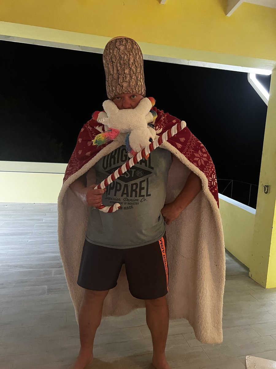 What do you think? Does Daddy play a better Santa or Grinch?? PART 2 #poll #grinch #christmas #santa