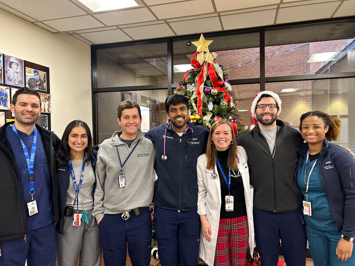 Alex Horne (@alexhornemd) on Twitter photo Merry Christmas from the <a href="/vadurham/">Durham VA Health Care System</a>! An honor to get to care for our veterans at the holidays alongside these stellar <a href="/IMResidencyDuke/">Duke IM Residency</a> physicians 🎄 Merry Christmas from the <a href="/vadurham/">Durham VA Health Care System</a>! An honor to get to care for our veterans at the holidays alongside these stellar <a href="/IMResidencyDuke/">Duke IM Residency</a> physicians 🎄