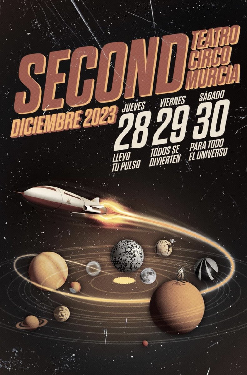 Última semana de la historia de <a href="/secondmusic/">Second</a>, tres conciertos para no olvidar en la vida, <a href="/orgullosos_2nd/">Orgullos@s De Second</a> allí estará!!!
En <a href="/teatrocircomur/">Teatro Circo Murcia</a> 
<a href="/KonradPS/">By Konrad</a>