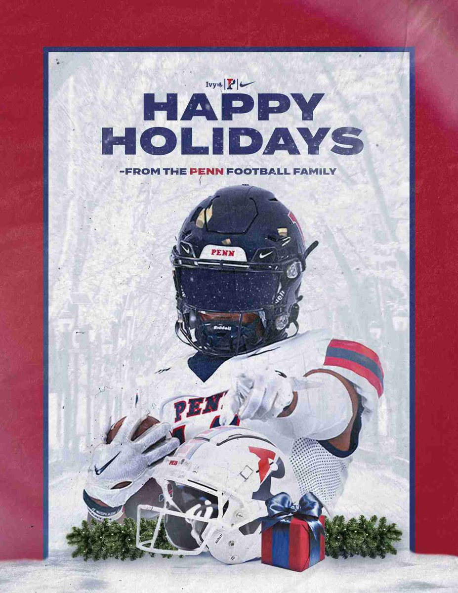 Thank you! Happy Holidays!!🎄🎁 #PennPride @CoachPriore