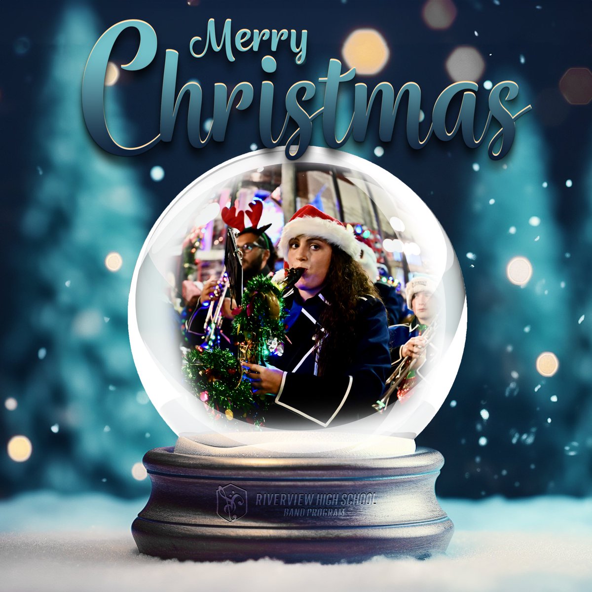 Merry Christmas from Cortnee and the rest of the band program! May your days be merry, bright and filled with the joy of music!