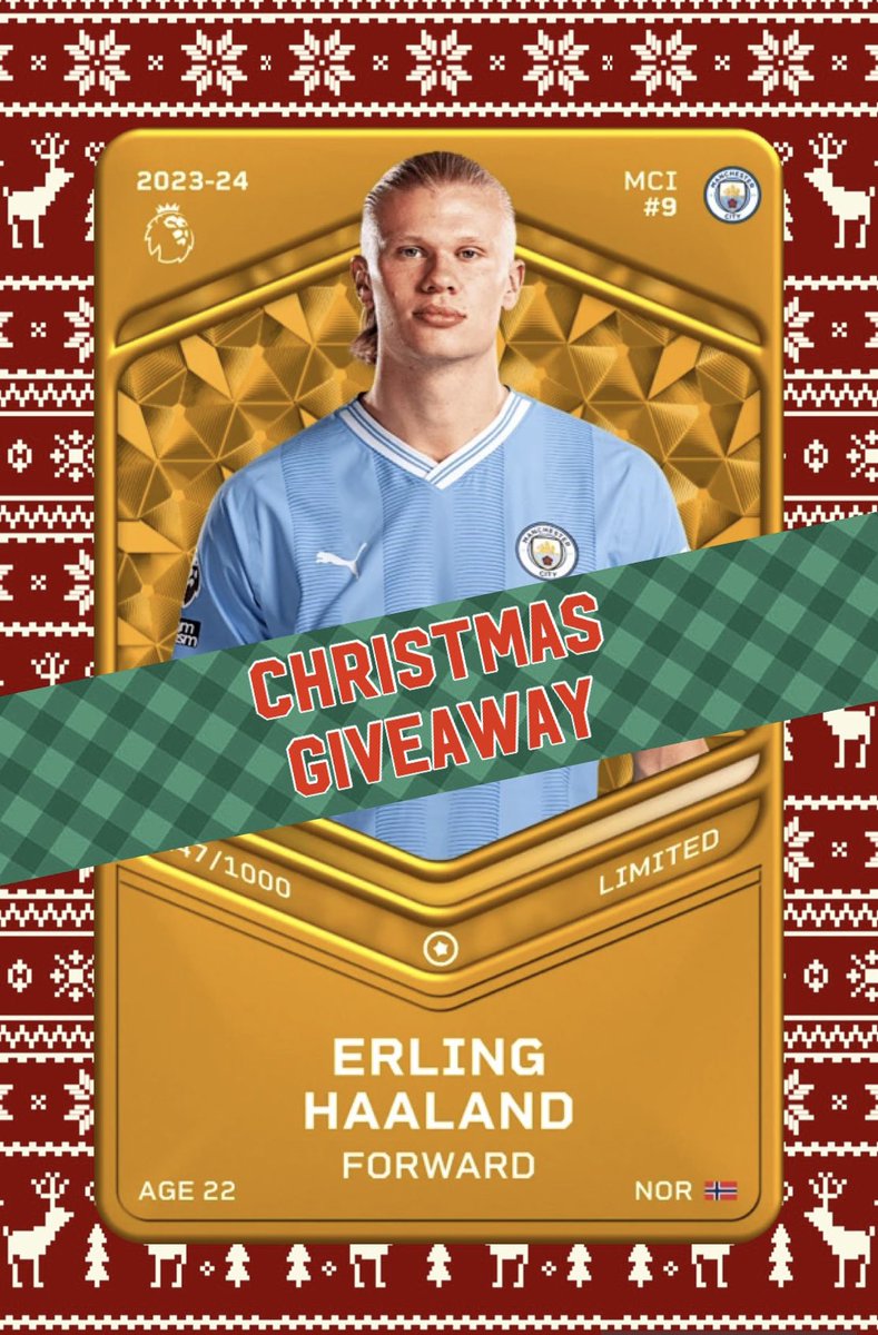 🚨🎅XMAS GIVEAWAY🎅🚨

I wish you and your loved ones a Merry Christmas 🎄
Once again, I want to share with the community all the affection received 🎁 thank you all guys ❤️

Retweet &amp; Join my free Telegram Bot:
t.me/SorareMarketBot

Ends at 18:00 UTC on Monday, January 1st!