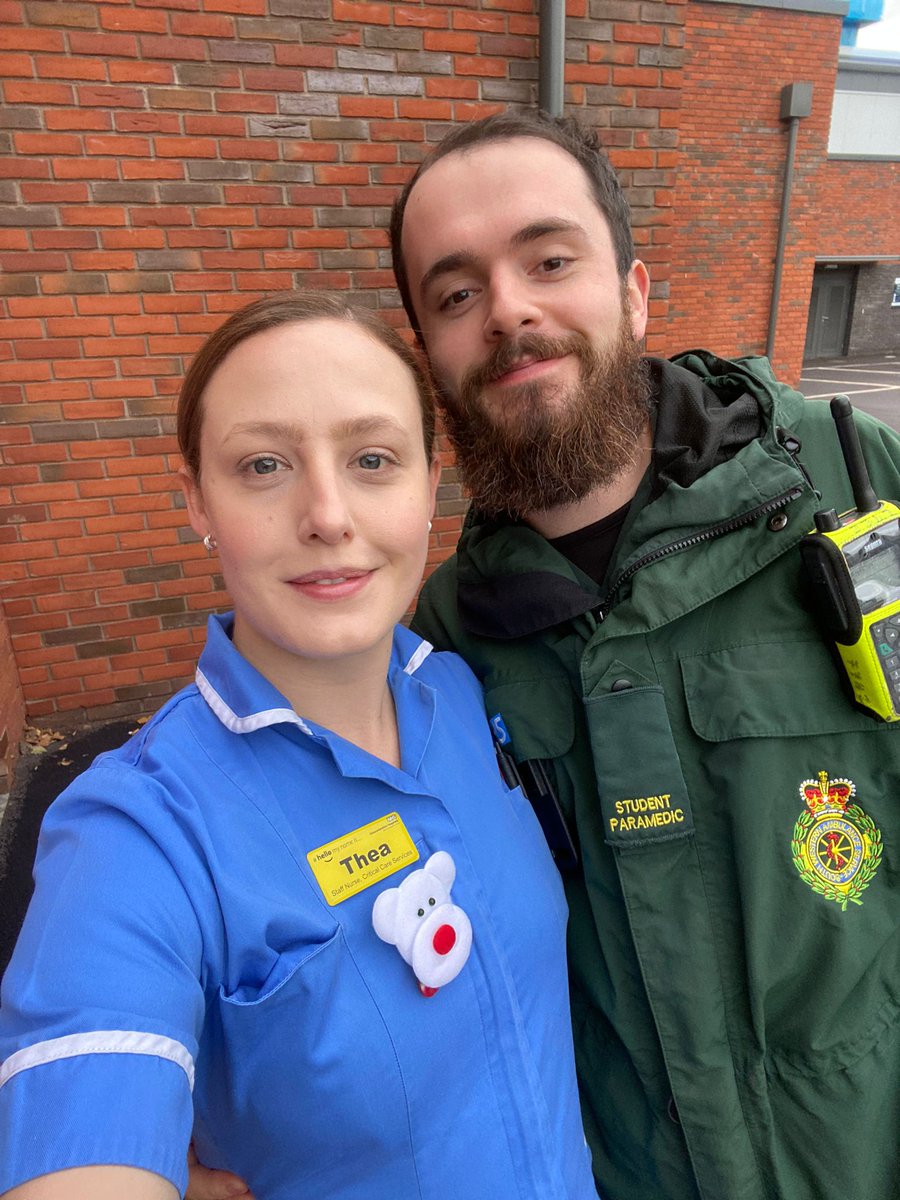 Sharpey1792's tweet photo. We managed to get the obligatory Christmas day selfie, hope everyone has had an amazing day and to anyone working over the festive period, stay safe!
#nhs #swasft #ambulance #paramedic #nurse https://t.co/N59uqpQTrV