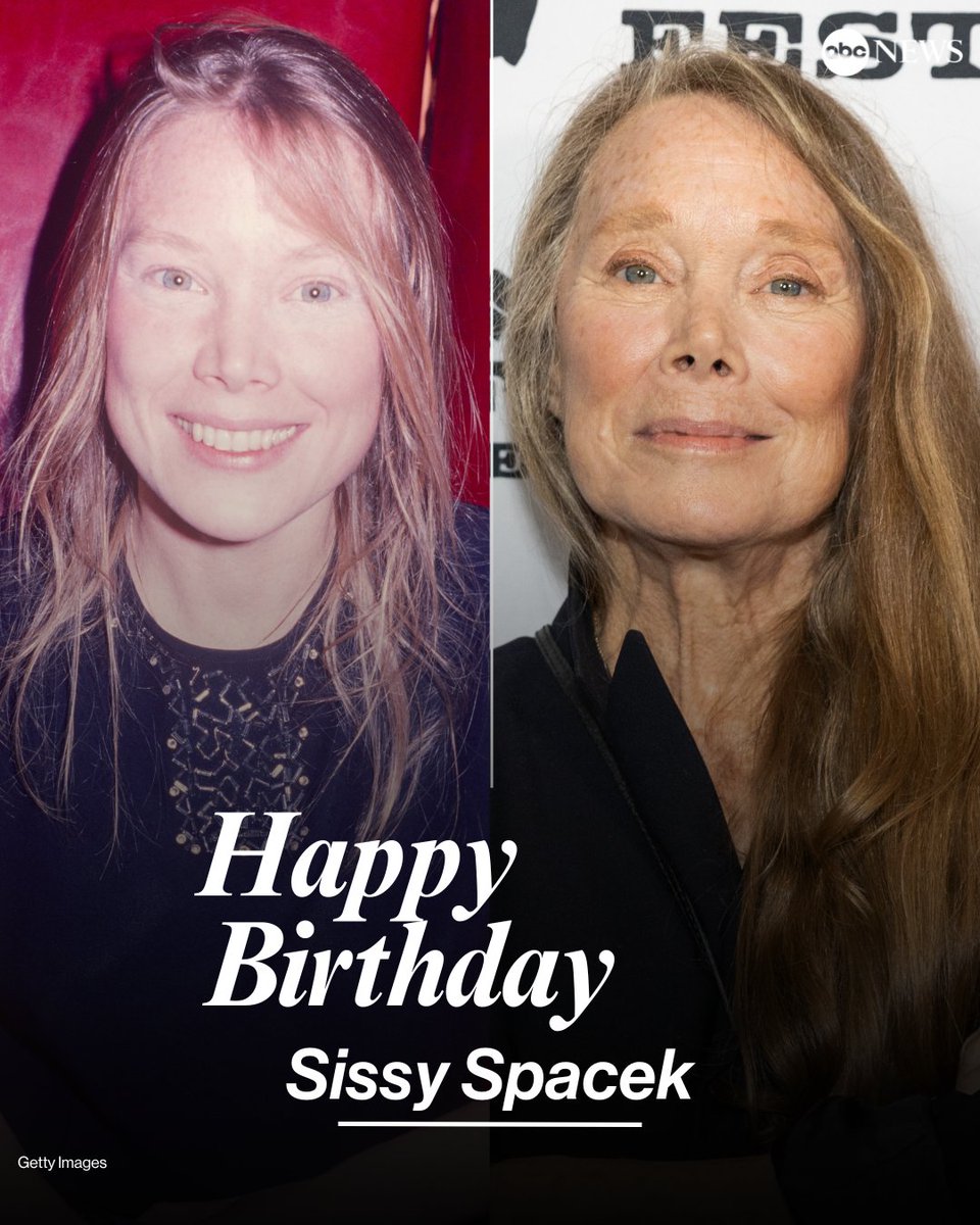 HAPPY BIRTHDAY: Actor Sissy Spacek is 74 today. trib.al/hwmfTJR