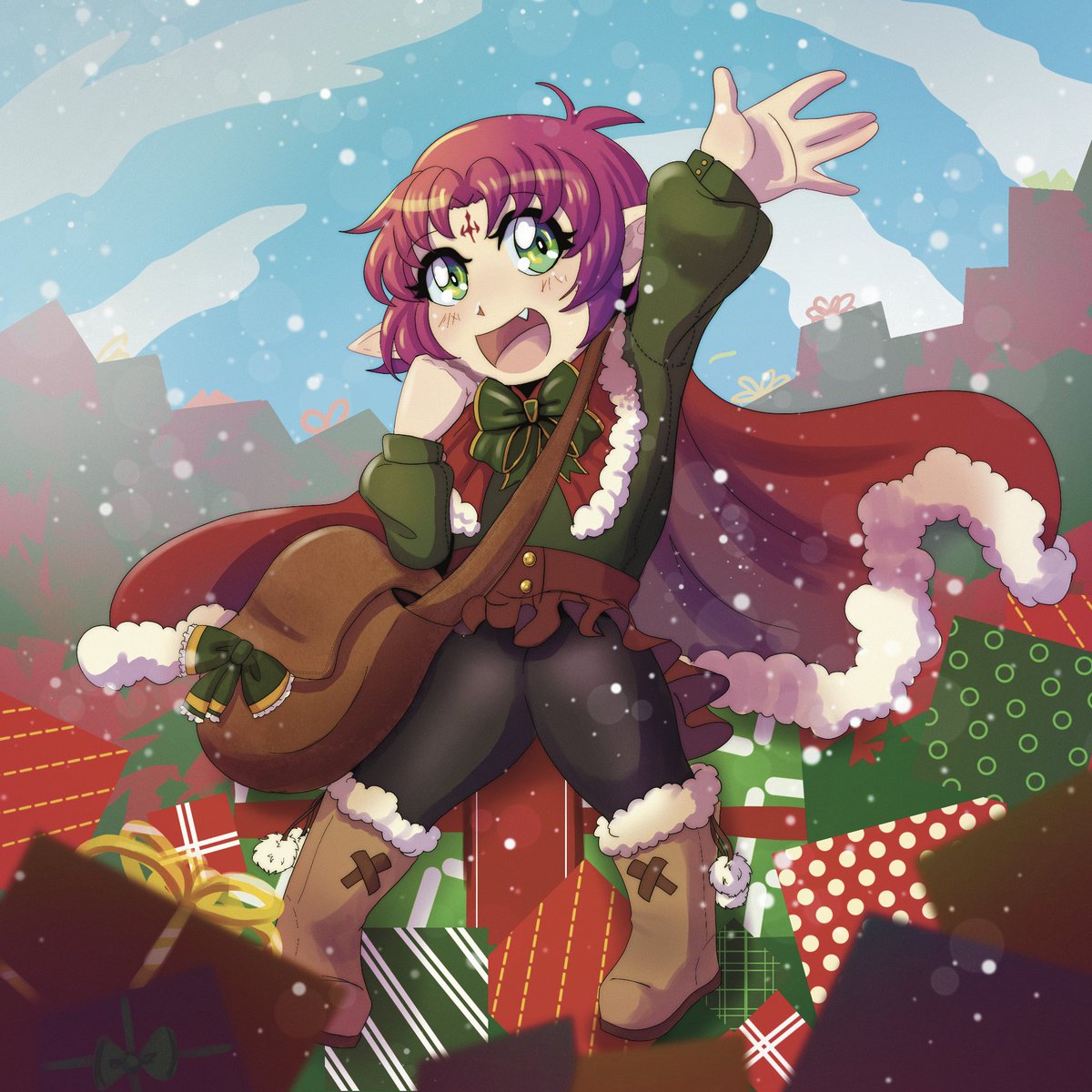 Sena | Is elsewhere now! ☁️ (@senatani_art) on Twitter photo Merry Christmas and a joyous holiday season! I had the opportunity to draw for the host of the <a href="/TheEmblemCon/">EmblemCon ☆ May 1-4, 2025☆</a> 2023 Secret Sothis event, <a href="/RawrCanDraw/">RawrCanDraw</a>! My prompt was "Fae is the better Secret Sothis!" In this house we stan a baby chimken 🐥🎄✨ Merry Christmas and a joyous holiday season! I had the opportunity to draw for the host of the <a href="/TheEmblemCon/">EmblemCon ☆ May 1-4, 2025☆</a> 2023 Secret Sothis event, <a href="/RawrCanDraw/">RawrCanDraw</a>! My prompt was "Fae is the better Secret Sothis!" In this house we stan a baby chimken 🐥🎄✨