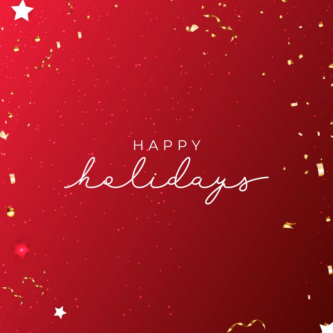 Wishing you a joyous holiday and a prosperous New Year!