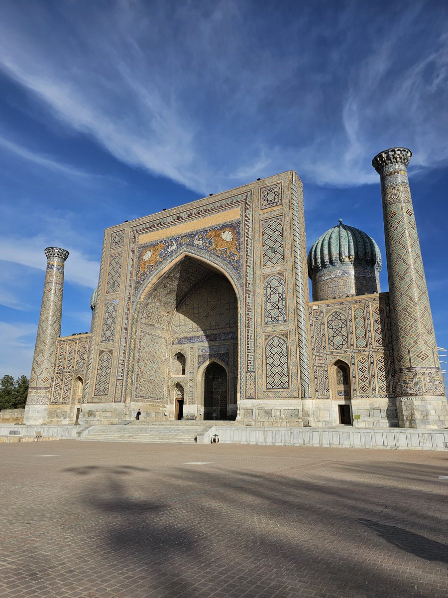 World Rapid and Blitz Championships begin tomorrow in Samarkant, Uzbekistan! Took a day trip to see the madrasahs in Registan Square