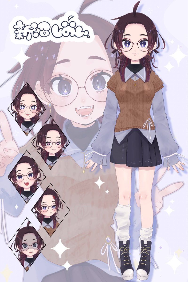shinoon0227's tweet photo. ゆるゆる海外在住セルフ受肉vtuber
新沼しのんver_3.0の設定画とキービジュアルです💜✨🖋
しのんの事をこれでもっと知ってください!
FA #ぬま絵 / #DrawShinon
配信 #shinonlive
みんな見て&見つけてくれてありがと〜!!!
#新人Vtuber
#セルフ受肉
#個人勢VTuberだって拡散されたい https://t.co/faEKgzTZAq