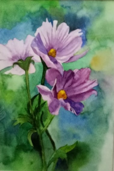Water color flower artwork
#anjaliaaroma.com
#floralart
#nature
