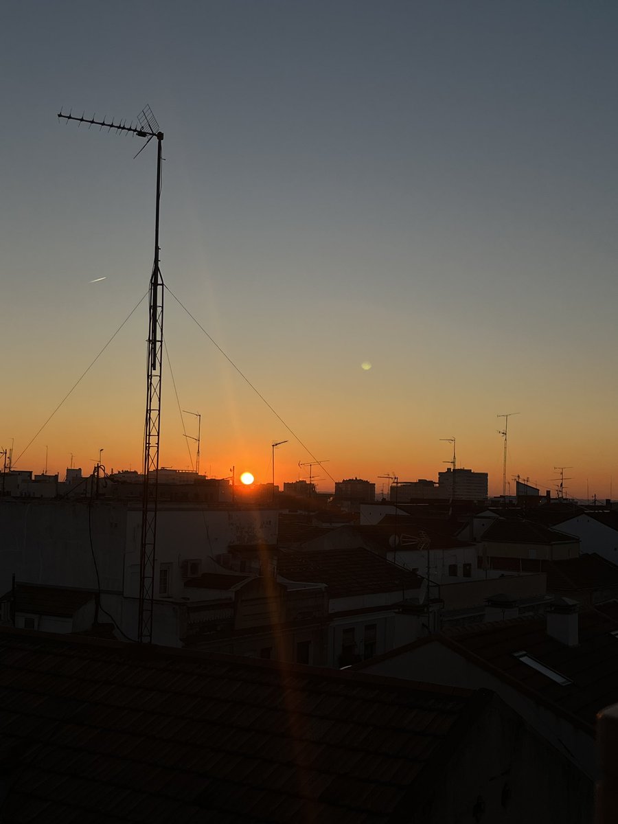 Xmas sunset 🧡🎄