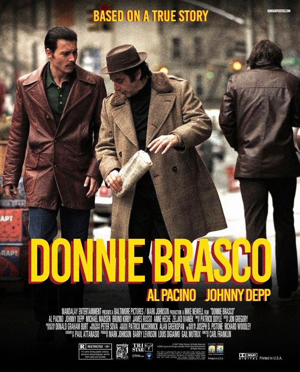 It’s time to rewatch this holiday banger. ☃️
#AlPacino #JohnnyDepp #DonnieBrasco