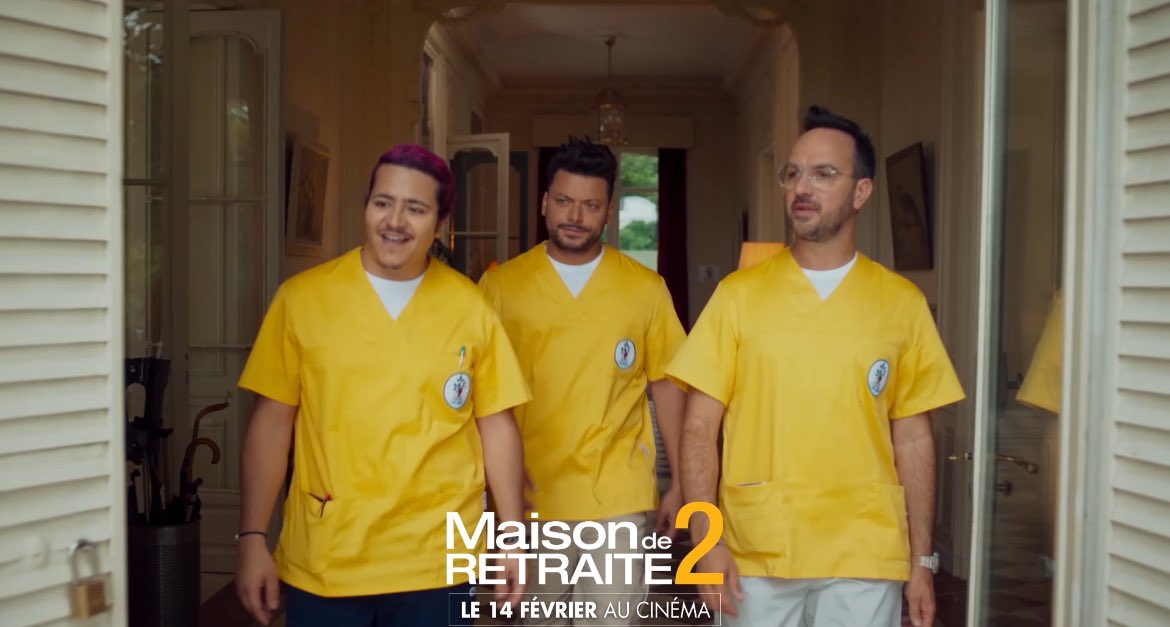 kevadamsss's tweet photo. Venez découvrir la suite des aventures de vos résidents préférés !  Fierté absolue de ce film drôle et émouvant ! Sortie le 14 Février 2024 partout au Cinéma ❤️👵

https://t.co/ouzHzhlkDg https://t.co/h5goEvU84B