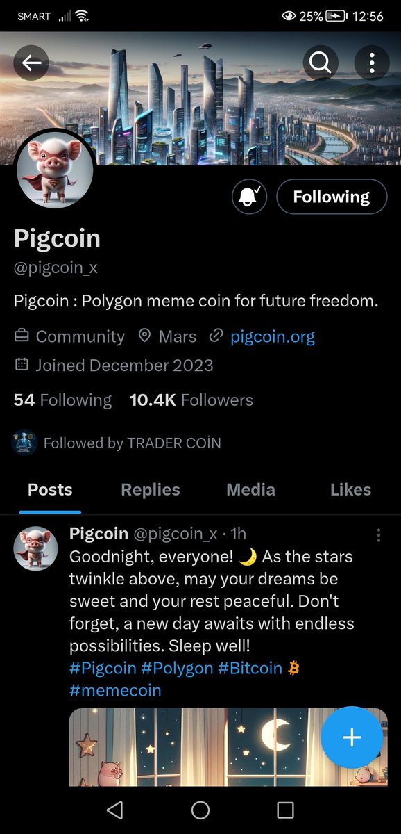 abcabando's tweet photo. @HollyGiveaway @pigcoin_x Done https://t.co/K4FVNbIa8T