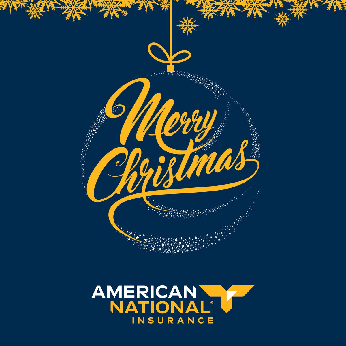 ThePiedGrp's tweet photo. Merry Christmas from all of us at American National! https://t.co/dfQFv2ccjd