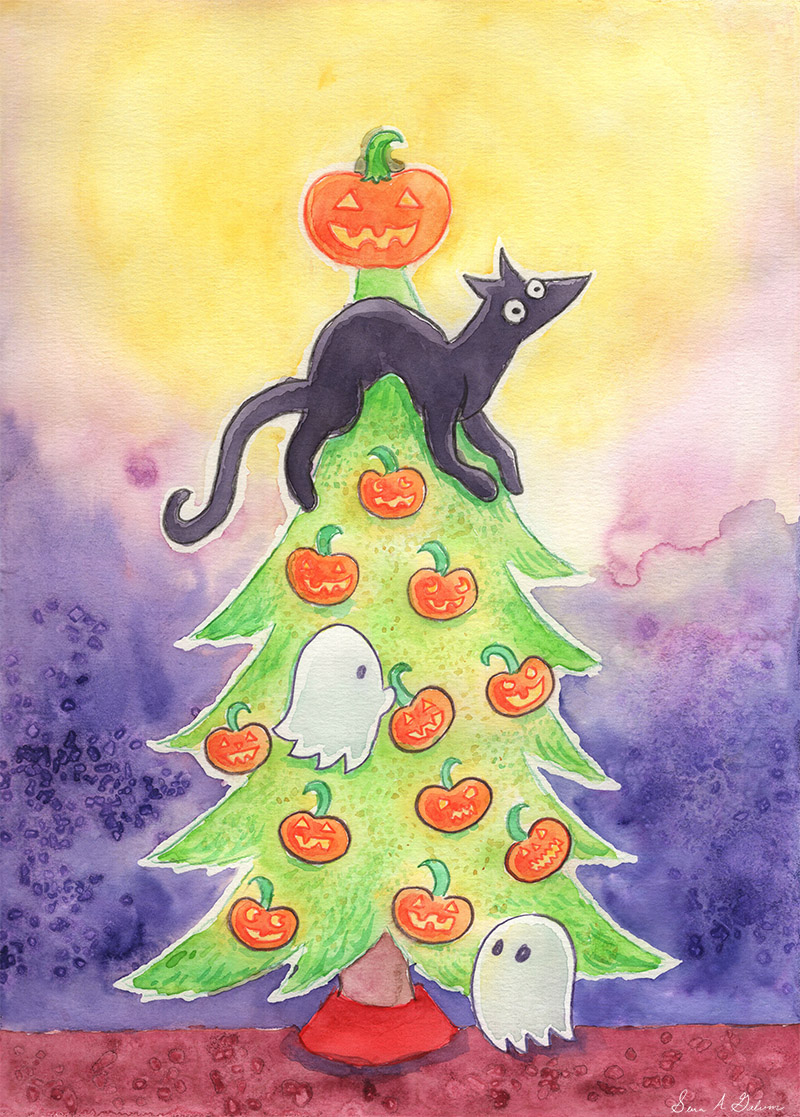 Happy Merry! #aughost #decemghost #xmas