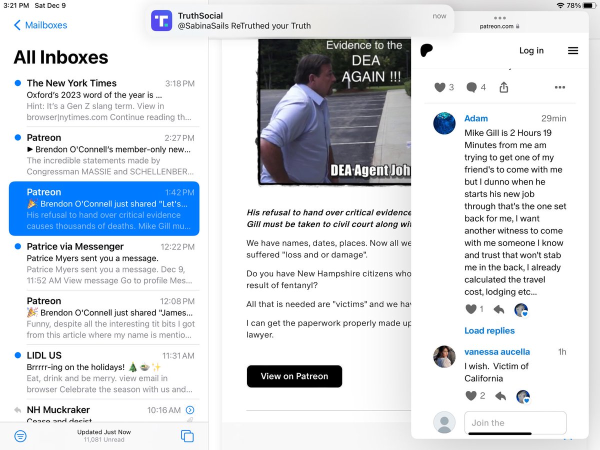 MikeGil21446788's tweet photo. Brendon O’Connell given out my location to be murdered. He gave it to the cartel all to watch. Again he tells the cartel to put a bullet in my children heads. Patrick Howley is coordinating working for Stone and Flynn. Aaron Day is working with O’Keefe. One attempt preventing! https://t.co/W0bndkk7LT