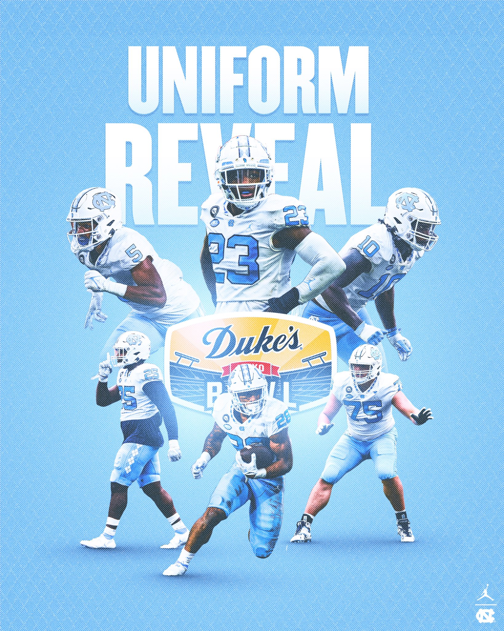 Tar heels sales football jersey