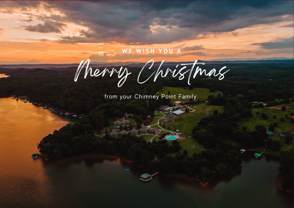 Merry Christmas to our Chimney Point Family. May your time be refreshing, encouraging, restful!