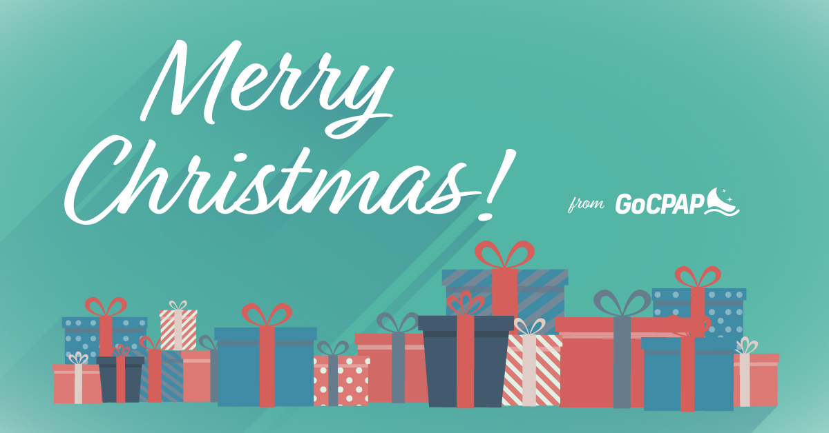 GoCPAP's tweet image. Merry Christmas from the GoCPAP Team! We wish you and your loved ones a joyful day!

#MerryChristmas #SeasonOfJoy #TisTheSeason