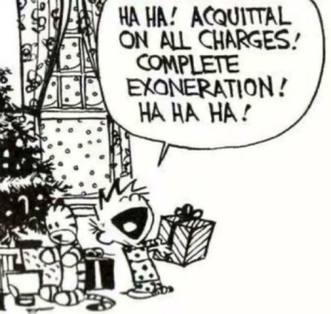 Calvinn_Hobbes's tweet photo. CHRISTMAS MORNING!! #MerryChristmas #CalvinandHobbes #Christmas https://t.co/JW7UnSLvKa