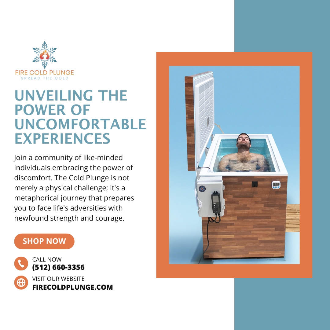 Unveil the strength within, and let discomfort be your catalyst for courage. Are you ready to plunge into the extraordinary? 🔥

Get comfortable with the uncomfortable. Choose Fire Cold Plunge today! 🔥 

🌐 firecoldplunge.com
📞 (512) 660-3356