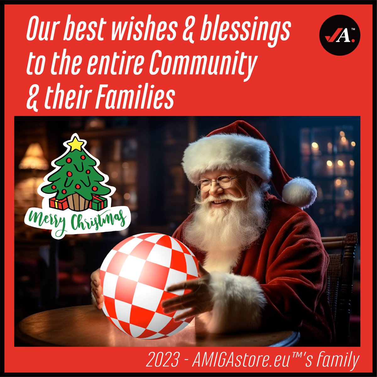 AMIGAstore's tweet photo. #MerryChristmas!!!
Our best wishes & blessings to the entire Community & their Families.
The entire #AMIGAstore.eu’s Team is proud helping to keep the #Retro flame alive these days.
@AMIGAstore.eu™
Your trusted #AMIGA_store
#Amiga #Store
******
Imágenes de base de freepik https://t.co/aKs5v5TEWj