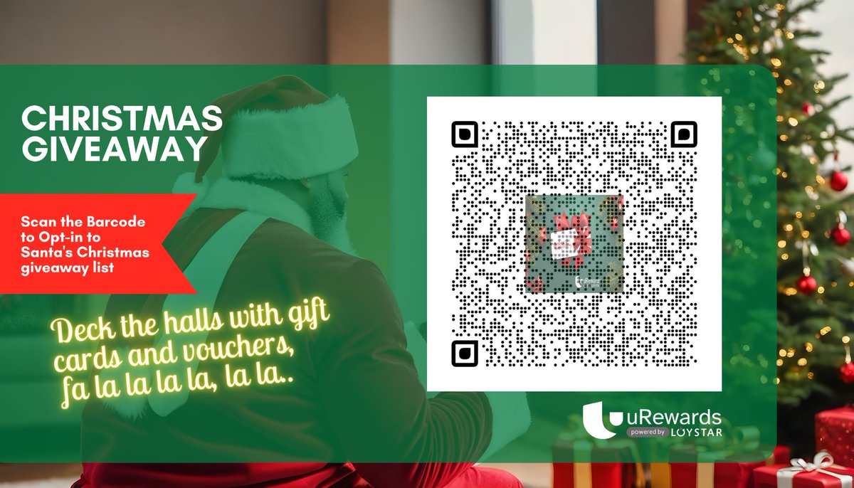 🎁🎄 Merry Christmas from Team Loystar.
Deck the hall with gifts and vouchers in Loystar's uRewards End of the Year giveaway and get ready for some amazing gift rewards.

Opt-in 

👇🏽 
api.whatsapp.com/send/?phone=+2…

#GiveawayTime #HolidayCheers